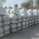 河北 白麻花岗岩石材圆球，石球，挡车球，隔离球，景观石球，风水球等