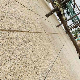 河北 黄金麻花岗岩荔枝面外墙干挂石材效果示例