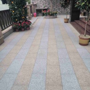 河北 黄金麻白麻荔枝面庭院铺装展示