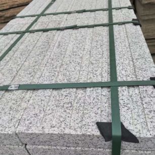 河北 白麻花岗岩直行盲道石，盲条，地铺石