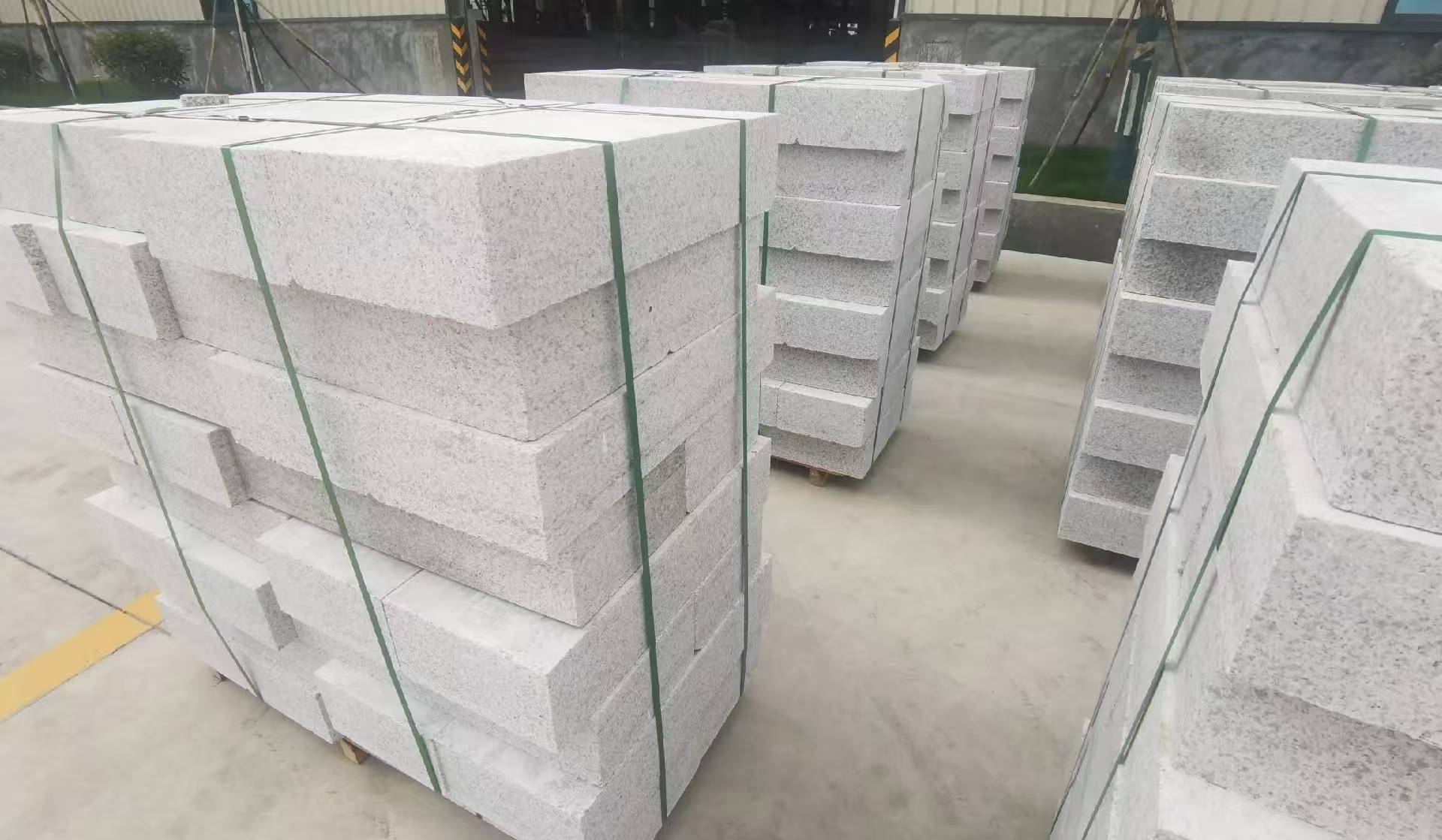 河北 白麻花岗岩路沿石，立缘石，平缘石，路牙石，道牙石，马路牙子等