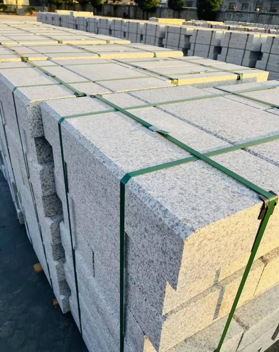 河北 白麻花岗岩路沿石，马路牙子，路缘石，平石，立缘石等